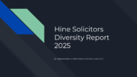 Hine Solicitors Diversity Report